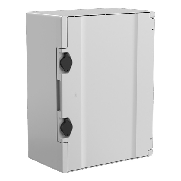 Корпус пластиковый ИЭК Tetra ЩМПп 400х300х170мм серая дверь УХЛ1 IP66