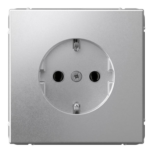Розетка SE ArtGallery 2P+E 16А быстрозажимные клеммы алюминий