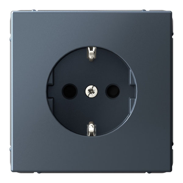 Розетка SE ArtGallery 2P+E 16А быстрозажимные клеммы шторки грифель