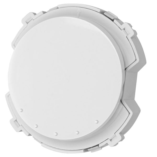 Переключатель одноклавишный TDM Байкал 16А 250В белый