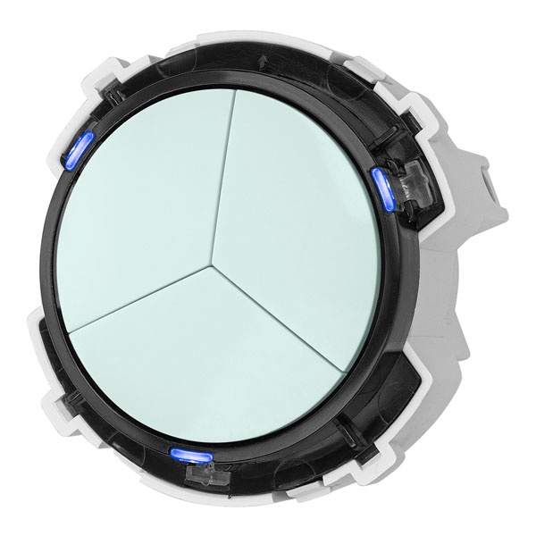 Кнопочный выключатель трехклавишный TDM Байкал 16А 250В фисташковый