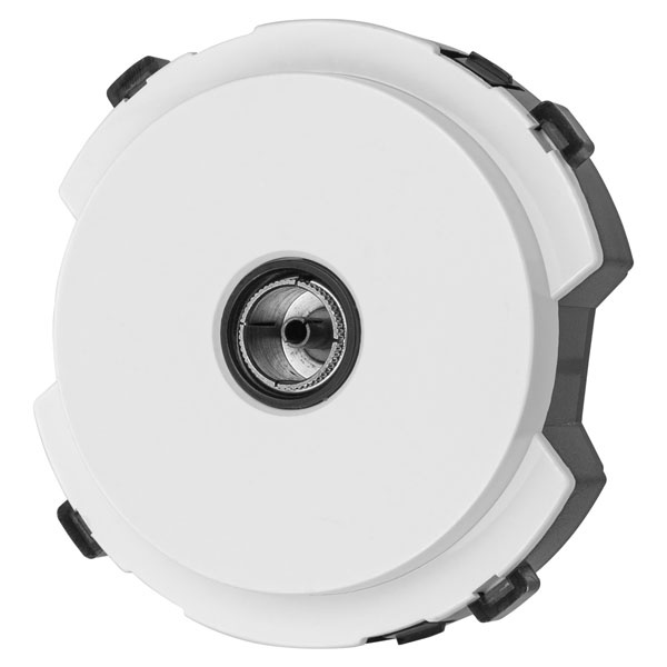 Розетка TDM Байкал TV оконечная белая