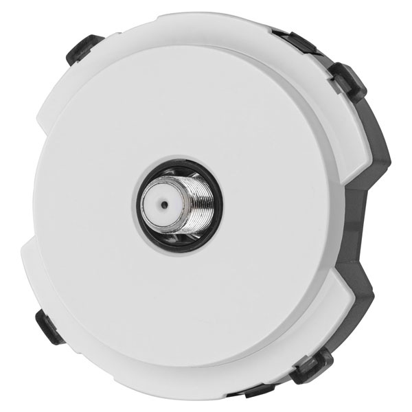 Розетка TDM Байкал TV/SAT оконечная белая