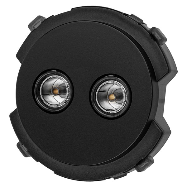 Розетка двойная TDM Байкал TV проходная агат