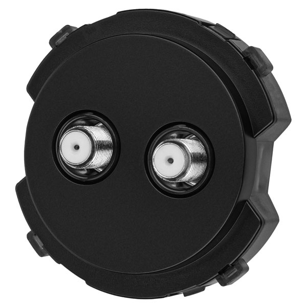 Розетка TDM Байкал TV/SAT проходная агат