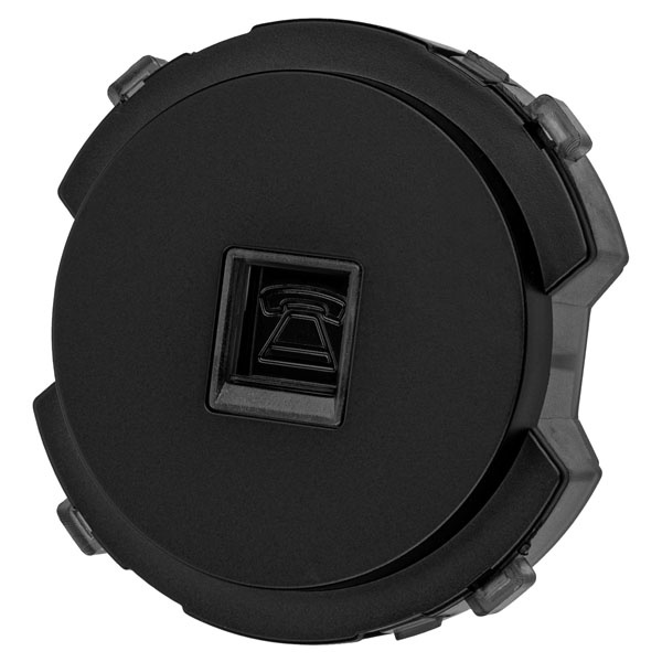 Розетка телефонная TDM Байкал RJ11 агат