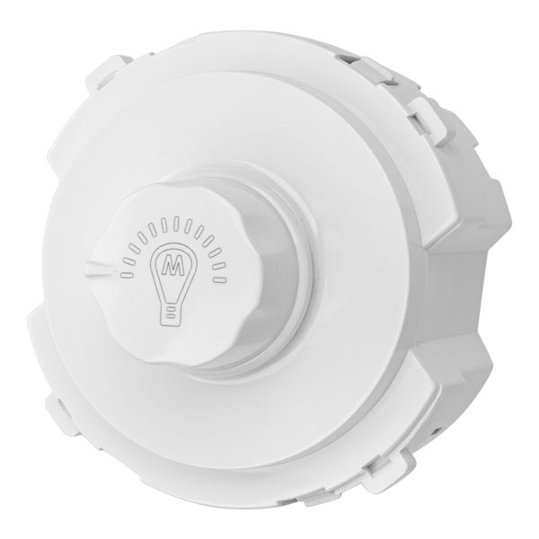 Светорегулятор TDM Байкал 500Вт универсальный поворотный белый