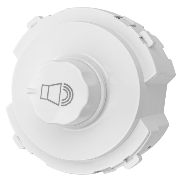 Регулятор громкости TDM Байкал 70-100В 5Вт 100кОм белый