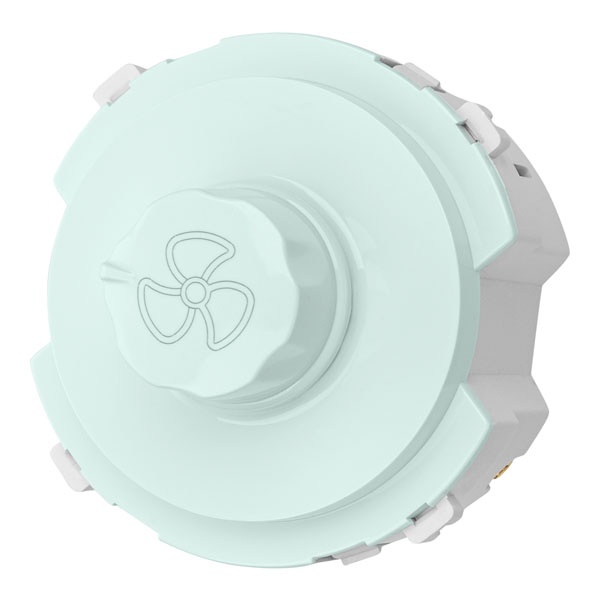 Диммер для вентилятора TDM Байкал 500Вт поворотный фисташковый