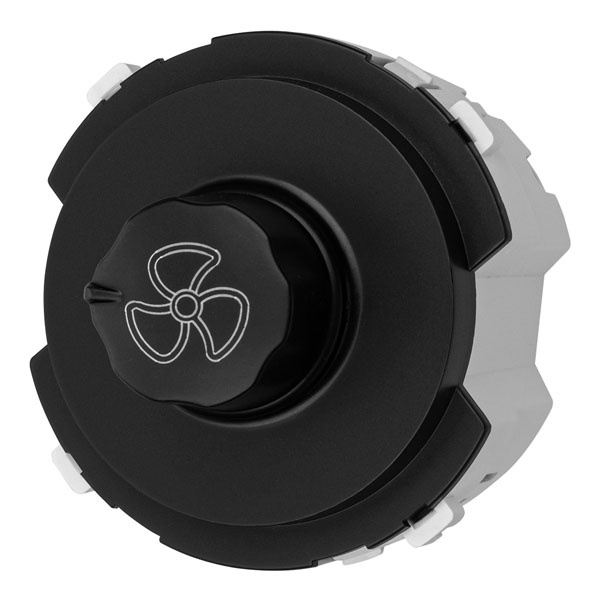 Диммер для вентилятора TDM Байкал 500Вт поворотный агат