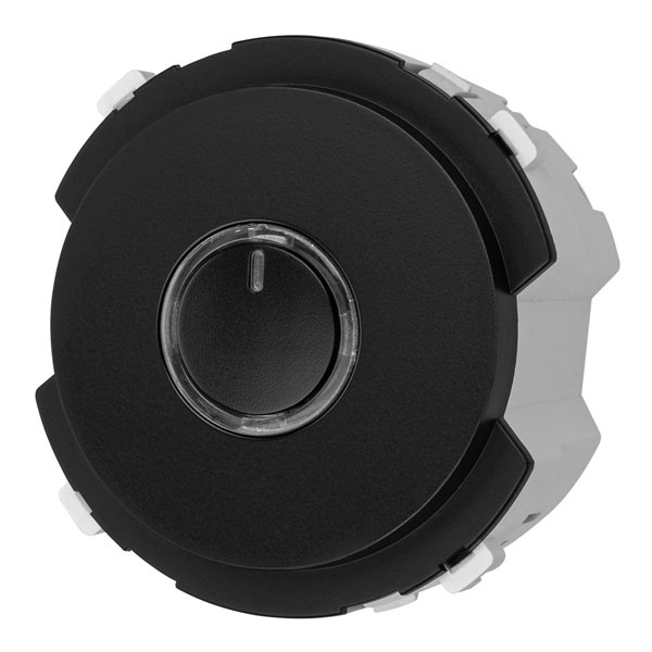 Выключатель с задержкой выключения TDM Байкал 16А 250В агат