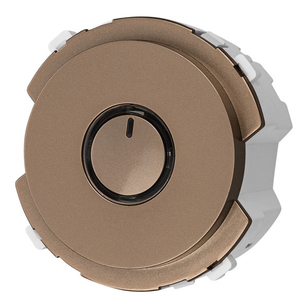 Выключатель с задержкой выключения TDM Байкал 16А 250В бронза