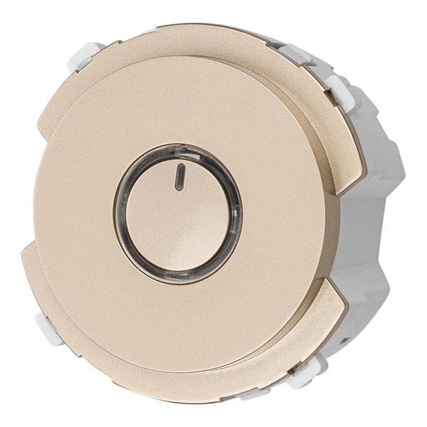 Выключатель с задержкой выключения TDM Байкал 16А 250В шампань