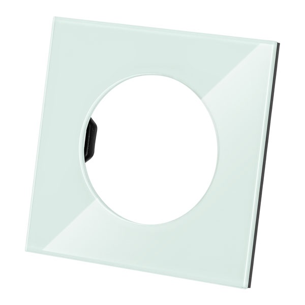 Рамка одиночная TDM Байкал фисташковая стекло