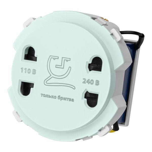 Розетка для бритвы TDM Байкал фисташковый