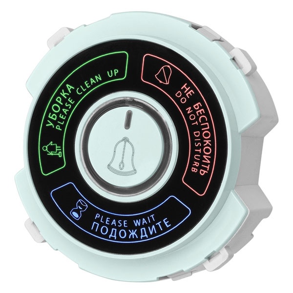 Панель TDM Байкал (Не беспокоить/ Уборка) 16А 250В фисташковый