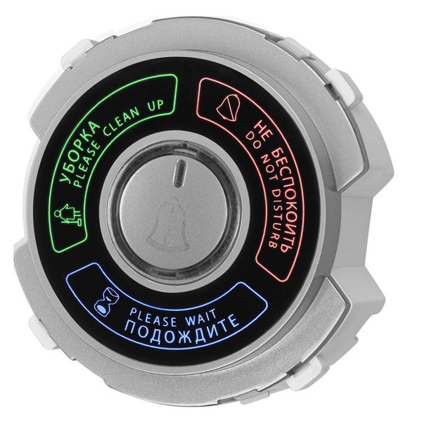 Выключатель TDM Байкал (Не беспокоить/ Уборка) 16А 250В платина