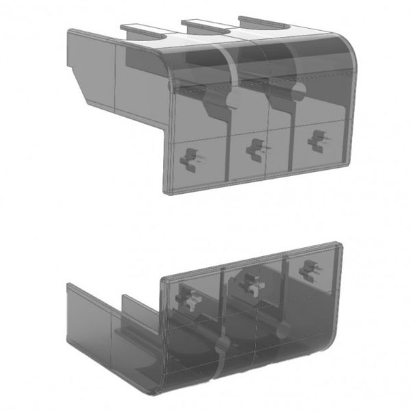 Крышка клеммная КЭАЗ OptiSwitch DI-80-125 для выключателей 80-125А