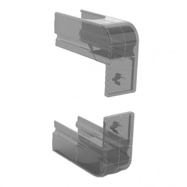 Крышка клеммная для четвертого полюса КЭАЗ OptiSwitch DI-16-63 для выключателей 16-63А