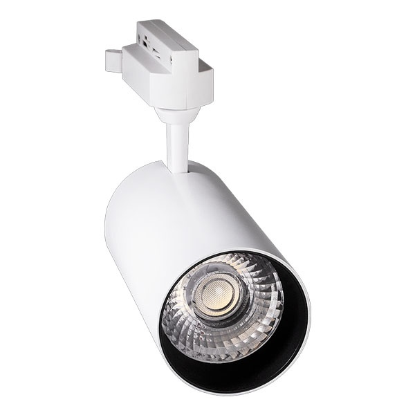 Светильник трековый светодиодный JazzWay PTR 0730 Food Meat 30W 24° IP40 WH однофазный белый