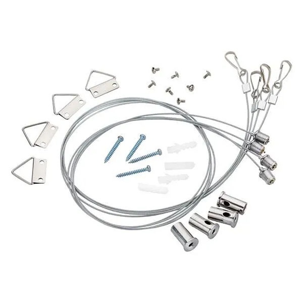 Комплект подвесов Русский Свет CP 10 Suspension set 1 м. для подвесного монтажа светильников серый