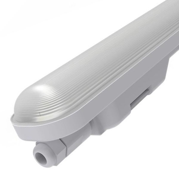 Светильник светодиодный Русский Свет ДСП WP 02 C 18W 6500K OP LED IP65 линейный, белый 600x70x72mm