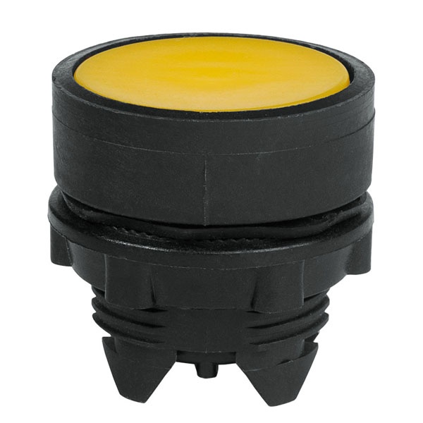 Головка кнопки КЭАЗ OptiSignal D22 A5-P-5 пластик желтая