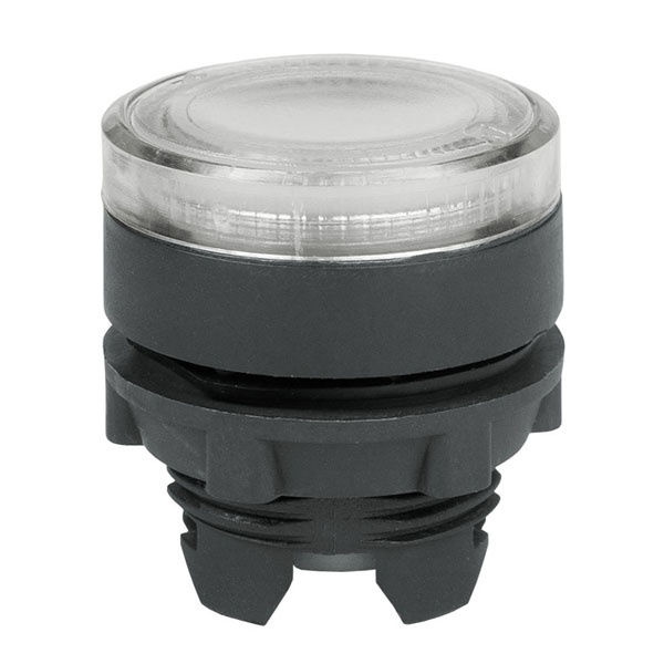 Головка кнопки с подсветкой КЭАЗ OptiSignal D22 A5-PL-1 пластик белая