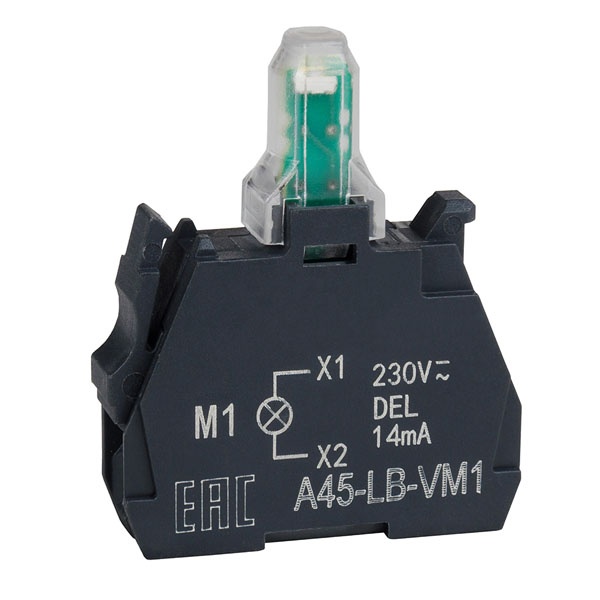 Блок световой КЭАЗ OptiSignal D22 A45-LB-VM1 230-240VAC белый
