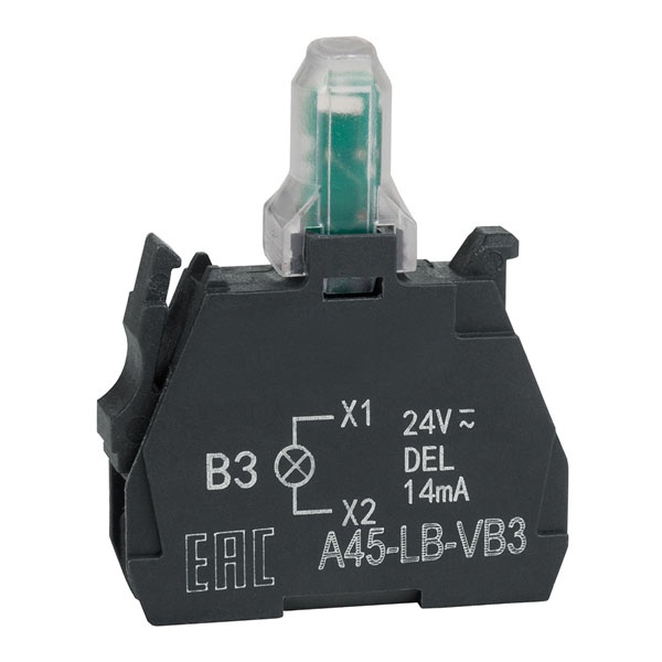 Блок световой КЭАЗ OptiSignal D22 A45-LB-VM3 230-240VAC зеленый