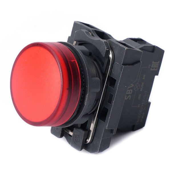 Сигнальная лампа SE в сборе модульная SB5 22мм 230-240В АС IP65 пластик красная