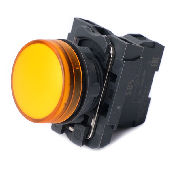 Сигнальная лампа SE в сборе модульная SB5 22мм 230-240В АС IP65 пластик желтая