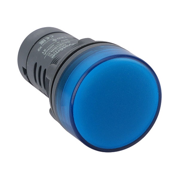 Сигнальная лампа SE в сборе моноблочная SB7 22мм LED 24В DC IP65 синяя
