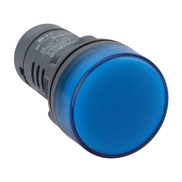 Сигнальная лампа SE в сборе моноблочная SB7 22мм LED 230В АС IP65 синяя