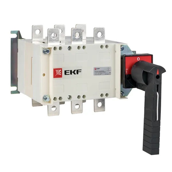 Рубильник-переключатель EKF PowerSwitch 250A 3P c рукояткой управления для прямой установки
