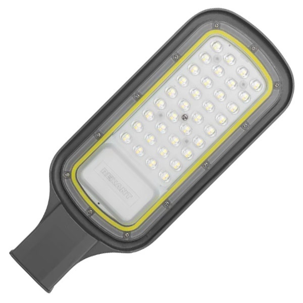 Консольный светодиодный светильник Rexant ДКУ-03 50W 5000K ШC IP65 черный d50mm