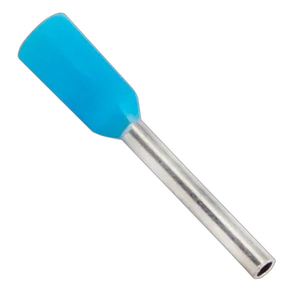 Наконечник штыревой втулочный изолированный EKF НШВИ 0,25-8 (50шт)