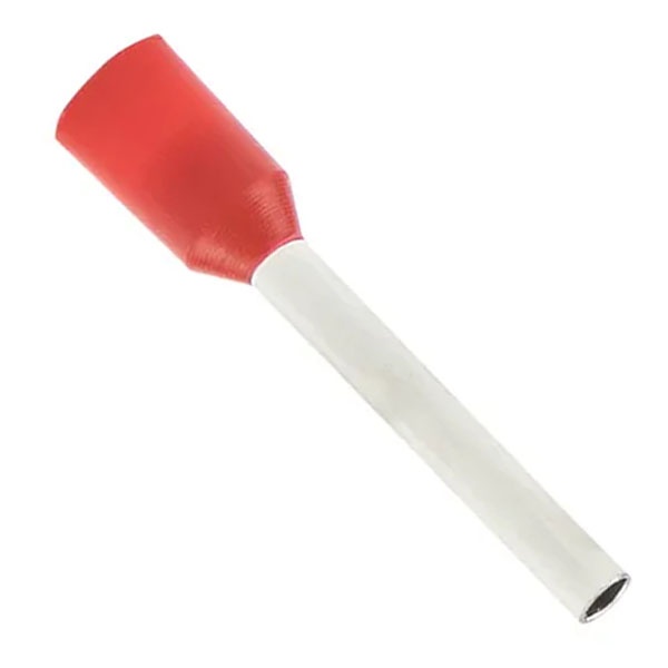 Наконечник штыревой втулочный изолированный EKF НШВИ 1,0-8 (50шт)