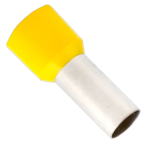 Наконечник штыревой втулочный изолированный EKF НШВИ 25,0-16 (50шт)