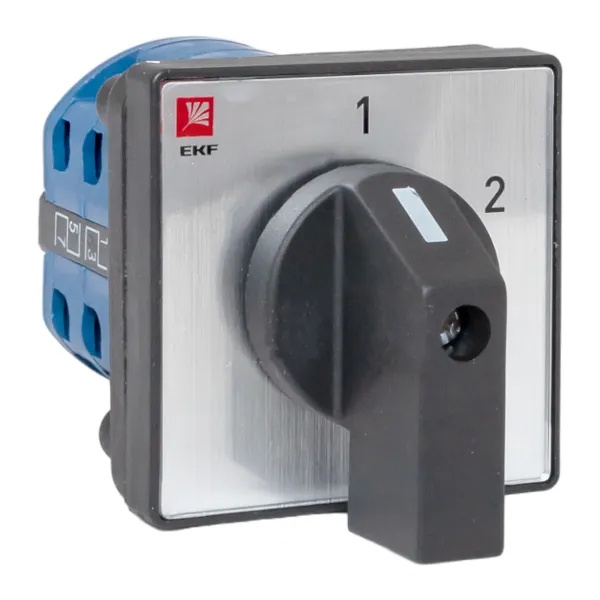 Переключатель кулачковый EKF ПК-1-52 10А 2P 1-2 IP20