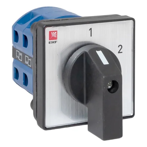 Переключатель кулачковый EKF ПК-1-52 25А 2P 1-2 IP20