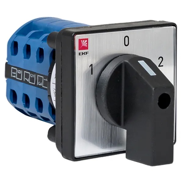 Переключатель кулачковый EKF ПК-1-43 10А 3P 1-0-2 IP20