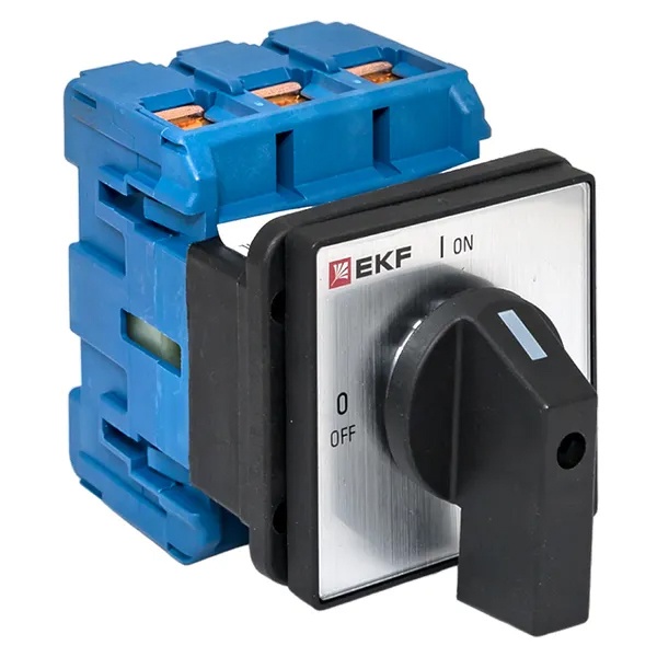 Переключатель кулачковый EKF ПК-2-13 100А 3P ВКЛ-ВЫКЛ IP20