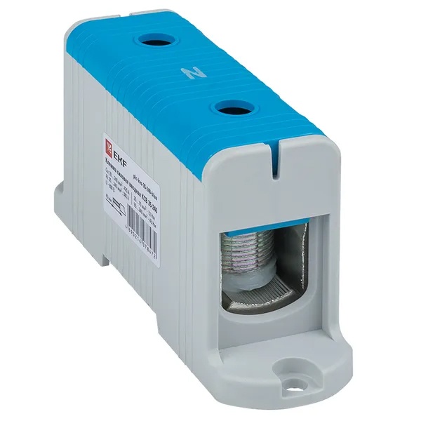 Клемма силовая вводная EKF КСВ 35-240 мм2 425А синяя