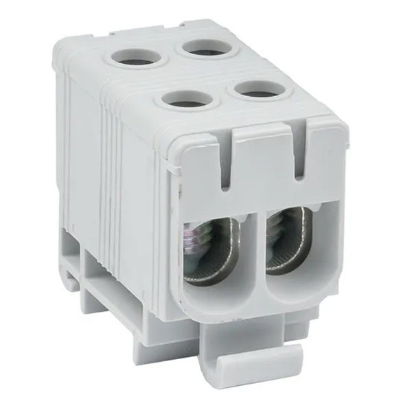 Клемма силовая вводная двойная EKF КСВ 16-50 мм2 160А серая