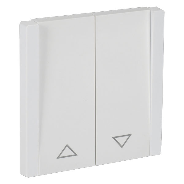 Выключатель жалюзи кнопочный ИЭК FORTE&PIANO FP211 10А белый