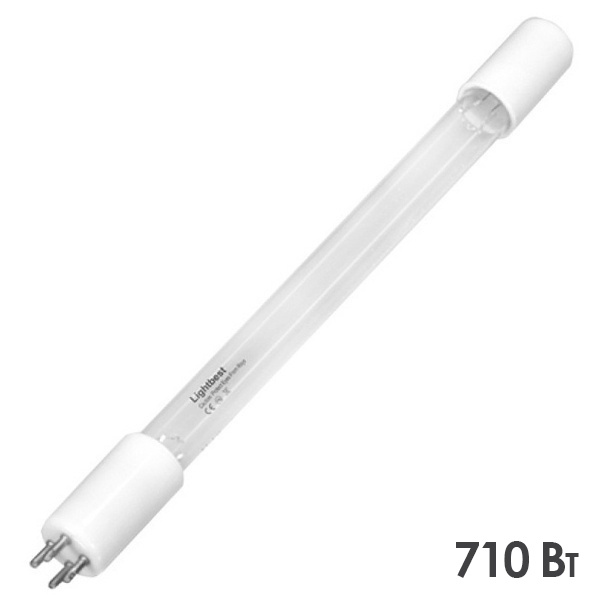 Лампа амальгамная LightBest DB 800V 710W 5A 2460x28mm (ДБ 800В)