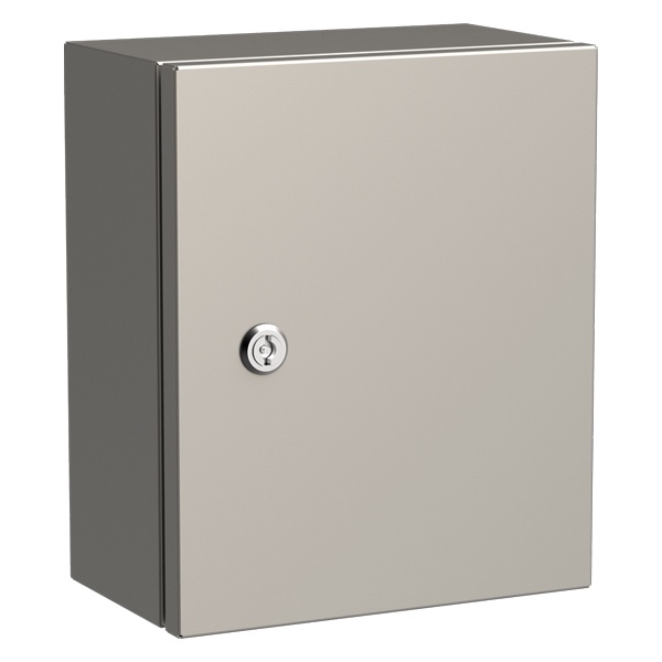 Щит из нержавеющей стали влагозащищенный ИЭК TITAN5 ЩМП 300х250х150мм с монтажной платой IP66