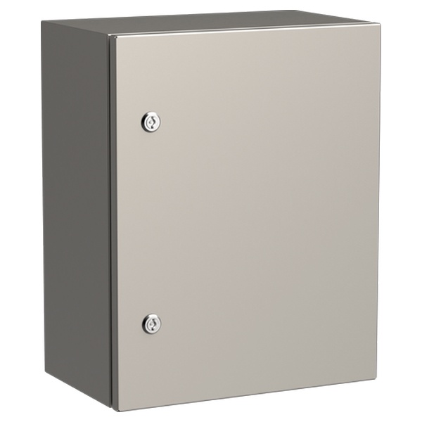 Щит из нержавеющей стали влагозащищенный ИЭК TITAN5 ЩМП 500х400х250мм с монтажной платой IP66