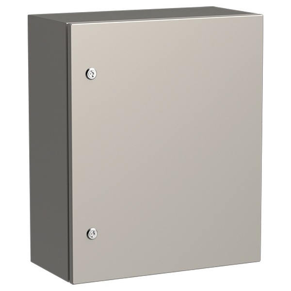 Щит из нержавеющей стали влагозащищенный ИЭК TITAN5 ЩМП 600х400х250мм с монтажной платой IP66